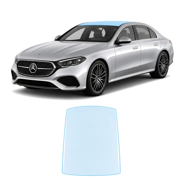 Антигравийная защитная бронепленка по лекалам для Mercedes-Benz E-Class W214 2023- зона крыши