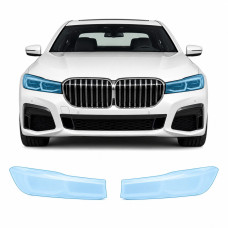 Антигравійна захисна бронеплівка за лекалами для BMW 7 Series G11/G12 facelift 2019-2022 - оптика (фари та ПТФ)