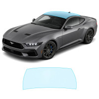 Антигравийная защитная бронепленка по лекалам для Ford Mustang S650 2024- зона крыши