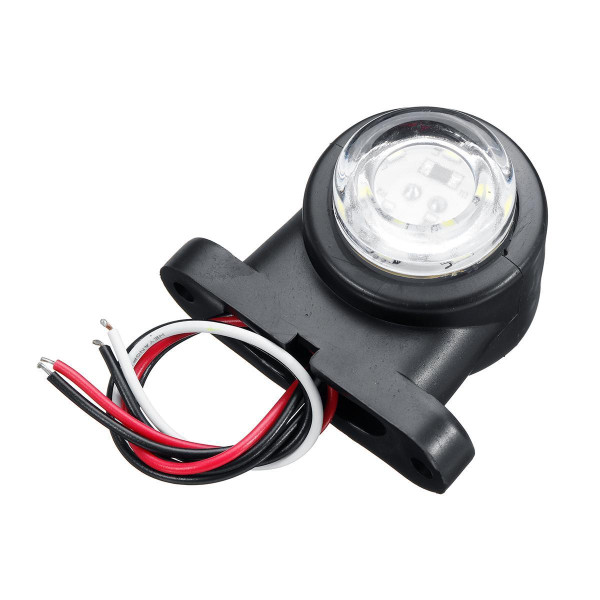 Габарит LED чебурашка 12/24V міні 5.5 см 2 шт Червоний-Білий (MRT 301)