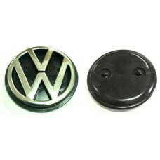 Эмблема для Volkswagen 75 мм / пластиковая / 2 пукли (Golf III зад)