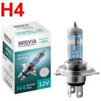 Автолампа галогенная Brevia Max Power +100% H4 12V 60/55W 1 шт (12040MPC)