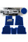 Килимки в салон EVA для Hyundai Sonata YF 2010-2014 з підп'ятником Сині 5 шт