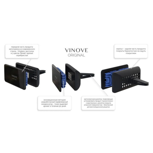 Ароматизатор повітря Vinove на обдування INDIANAPOLIS Індіанаполіс Оригінал (V05-03)