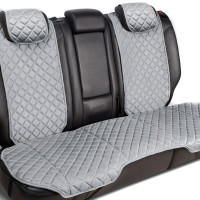 Накидки для сидінь задні Алькантара Verona Premium L Сірі (Оригінал)