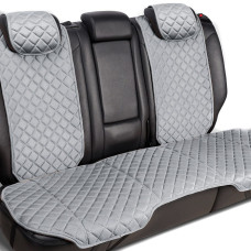 Накидки для сидінь задні Алькантара Verona Premium L Сірі (Оригінал)