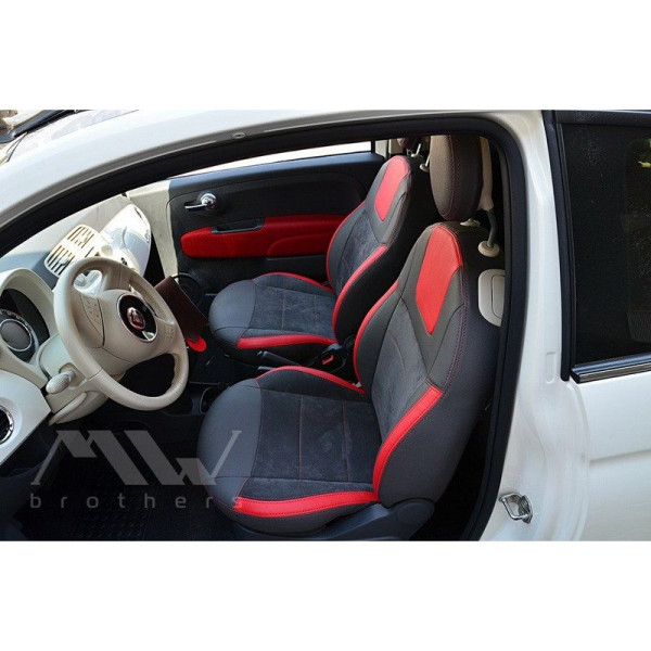 Авточехлы модельные MW Brothers для Fiat 500 с 2007