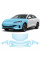 Антигравийная защитная бронепленка по лекалам для BYD Qin L (Seal 06 / Seal 6 DM-i) I 2024- передняя часть авто (капот бампер фары крылья)