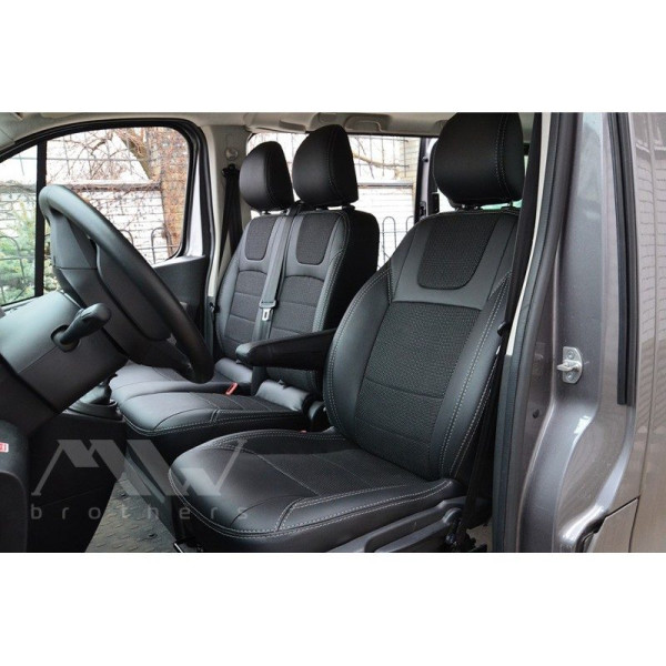 Авточехлы модельные MW Brothers для Renault Trafic III ( 1+2 ) c 2014