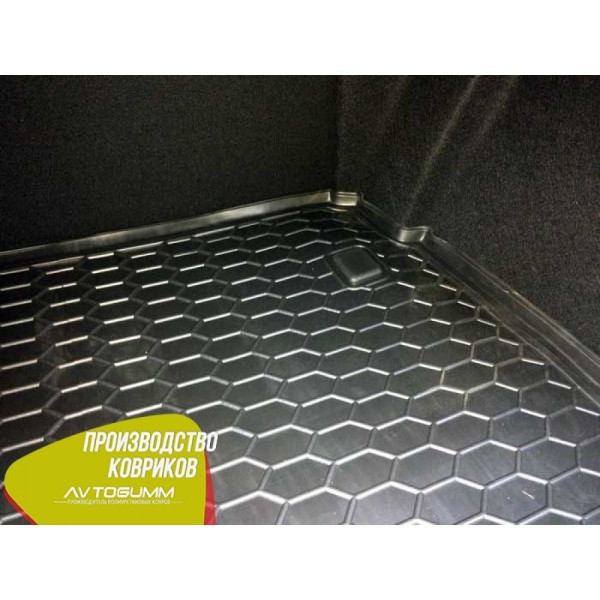 Автомобільний килимок в багажник Renault Fluence 2009- / Гумовий (Avto-Gumm)