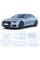 Антигравийная защитная бронепленка по лекалам для Audi A6 C8 facelift 2023-2025 - полный кузов