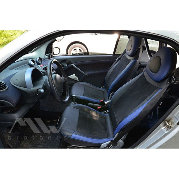 Авточехлы модельные MW Brothers для Mercedes Benz Smart Fortwo II c 2008