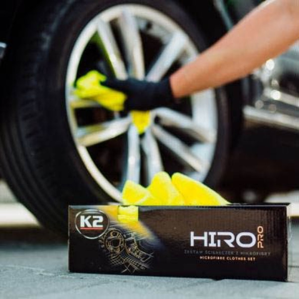 Набор салфеток из микрофибры K2 Pro HIRO 30х30 мм (D5100) 30 шт