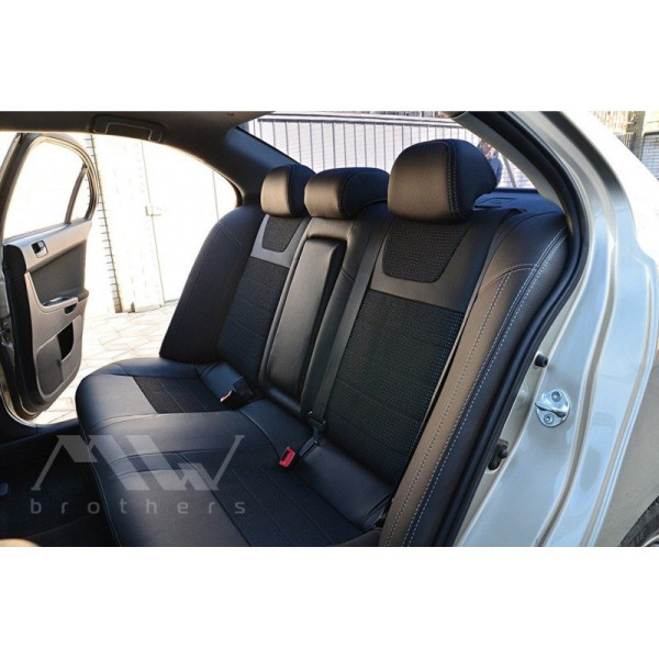 Авточехлы модельные MW Brothers для Mitsubishi Lancer X c 2007