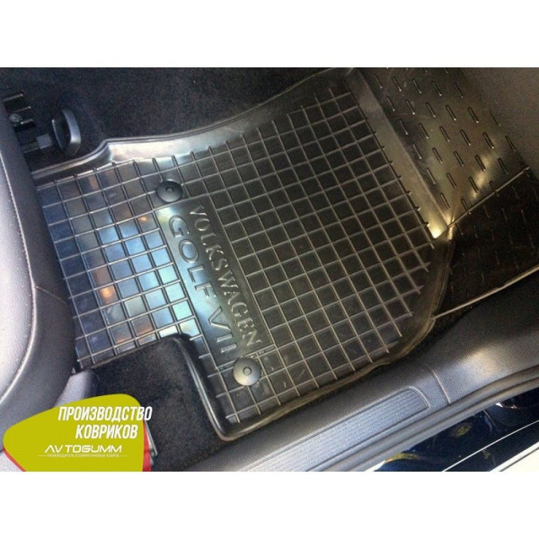 Автомобільні килимки в салон Volkswagen Golf 7 2013- (Avto-Gumm)