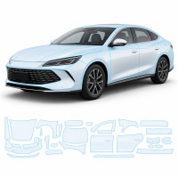 Антигравийная защитная бронепленка по лекалам для BYD Qin L (Seal 06 / Seal 6 DM-i) I 2024- полный кузов