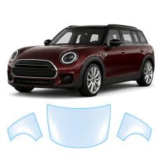 Антигравийная защитная бронепленка по лекалам для Mini Clubman F54 facelift 2019-2024 - капот и передние крылья