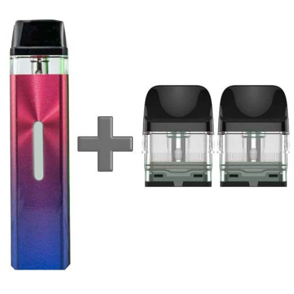 Багаторазовий Pod-Набір Vaporesso Xros Mini 1000mAh 2 мл (Картриджів 1 ОМ 3 шт) Neon Неон