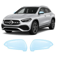 Антигравийная защитная бронепленка по лекалам для Mercedes-Benz GLA H247 facelift 2023- зеркала