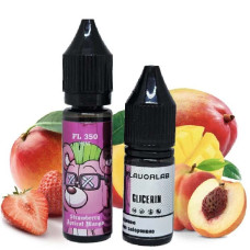 Рідина Самозаміс Flavorlab FL350 Mini 15ml Strawberry Apricot Mango Полуниця Абрикос Манго