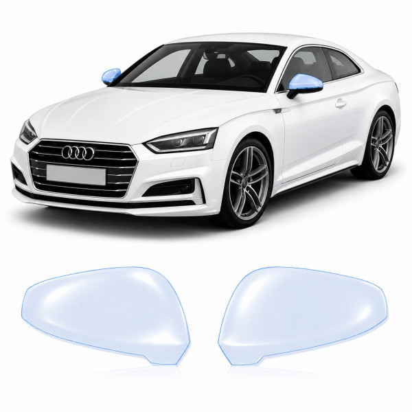Антигравийная защитная бронепленка по лекалам для Audi A5 F5 2016-2019 - зеркала