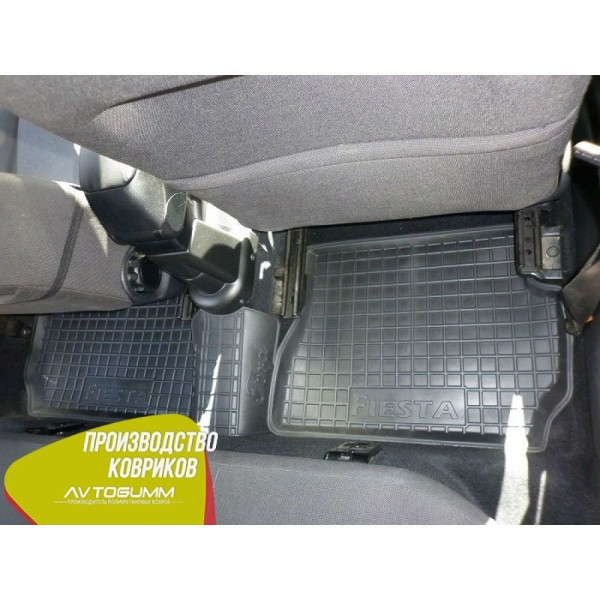 Автомобільні килимки в салон Ford Fiesta 2002-2008 (Avto-Gumm)