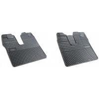 Резиновые коврики в салон MAN TGX-TGL 2000 2 шт