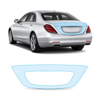 Антигравійна захисна бронеплівка за лекалами для Mercedes-Benz S-Class W222 2013-2017 - зона кришки багажника