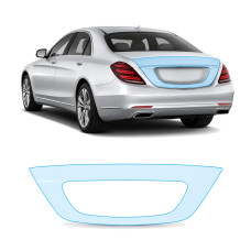 Антигравійна захисна бронеплівка за лекалами для Mercedes-Benz S-Class W222 2013-2017 - зона кришки багажника