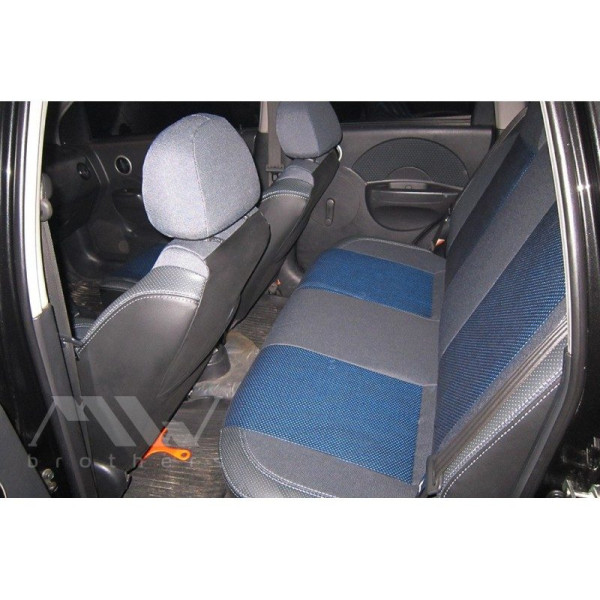 Авточехлы модельные MW Brothers для Chevrolet AVEO (T200) 5D c 2002