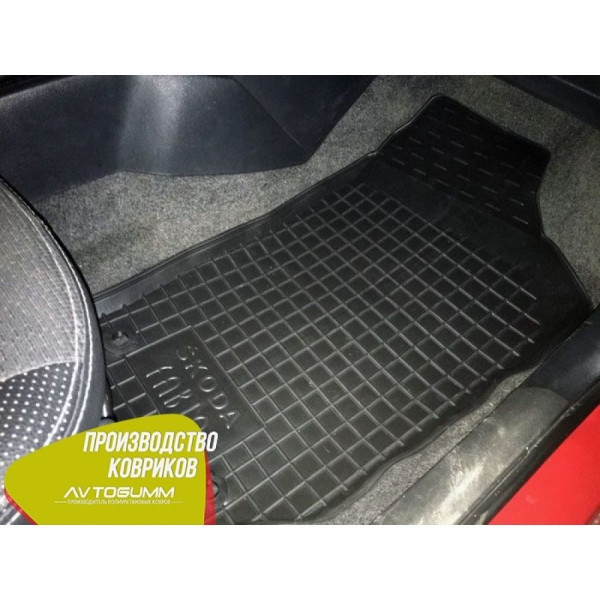 Автомобільні килимки до салону Skoda Fabia 2000-2007 Avto-Gumm