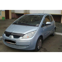 Дефлектор капота мухобойка Mitsubishi Colt 2004-2008