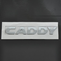Эмблема надпись Caddy наклонная скотч 171 x 25 мм 2011- (wiwo 2K5 853 687 739)