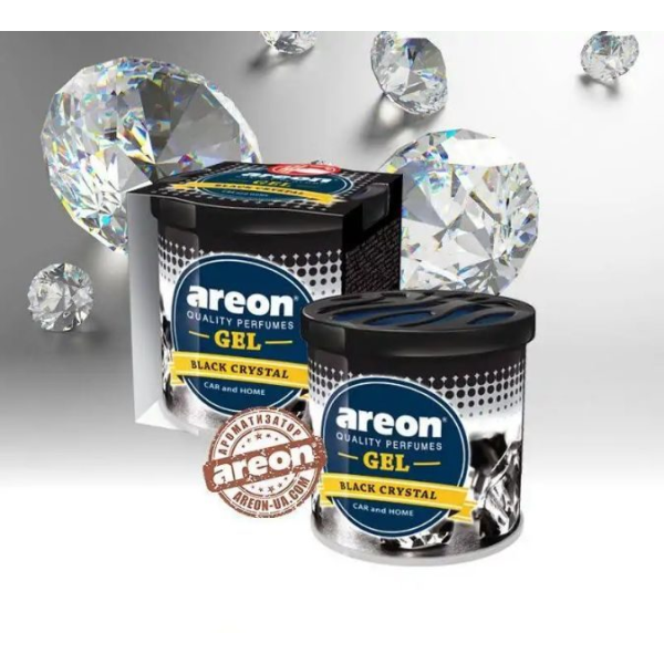 Ароматизатор повітря Areon Gel Can Black Crystal
