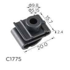 Кліпса під саморіз Hyundai, Kia, Mitsubishi, Honda, Nissan, Toyota (8682528000, MB135567) (C1775)