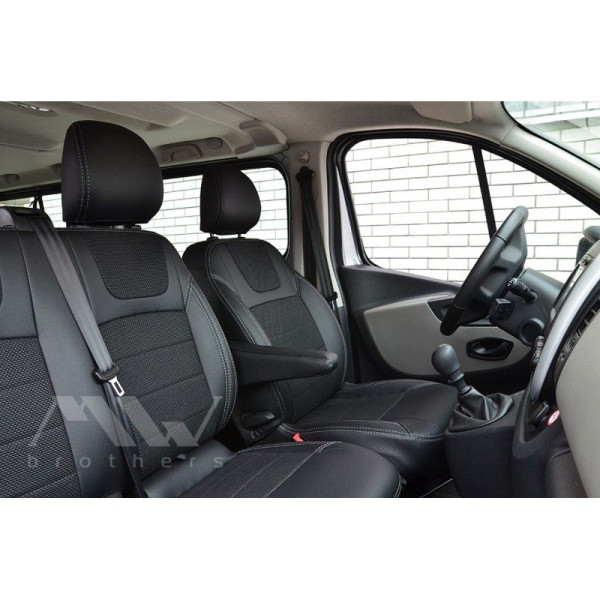 Авточехлы модельные MW Brothers для Renault Trafic III ( 1+2 ) c 2014