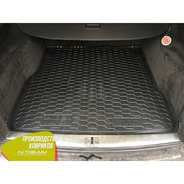 Автомобільний килимок в багажник Audi A6 (C5) 1998-2005 Universal / Гумовий (Avto-Gumm)