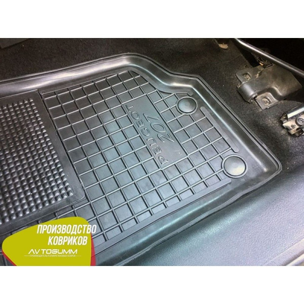 Автомобильные коврики в салон Peugeot 207 2006-2012 (Avto-Gumm)