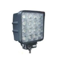 Дополнительная LED фара 48W (3W*16) 10-30V 110x110x72 mm Дальний (29-48W) 1 шт (2574)