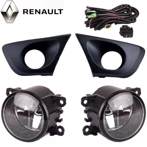Протитуманні фари для Renault Duster 2015-18 H11 55W з проводкою Комплект (RN9212)