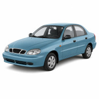 Антигравійна захисна бронеплівка за лекалами для Daewoo Sens T150 2002-2017 - повний кузов