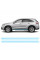 Антигравийная защитная бронепленка по лекалам для Acura RDX TX2/CDU facelift 2016-2018 - нижняя зона кузова пороги