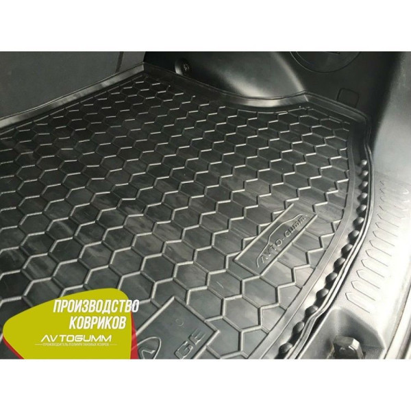 Автомобильный коврик в багажник Kia Sportage 3 2010- / Резиновый (Avto-Gumm)
