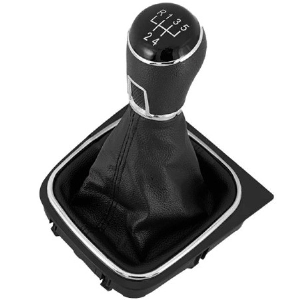 Ручка КПП з пильником у зборі Модельна для Volkswagen Golf V / VI Jetta Bora 2003-2014 (5 Швидкостей) 1K0711113CG №15 Restailing