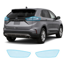 Антигравийная защитная бронепленка по лекалам для Ford Edge (US) II facelift 2019-2024 - задние фонари стопы