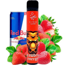Elf Bar Lux 1500 POD 2% Оригинал Strawberry Energy Клубника Энергетик