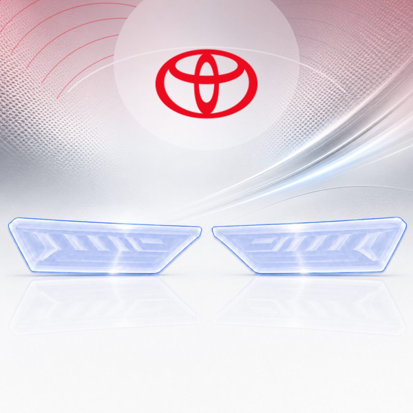 Антигравийная защитная бронепленка по лекалам для Toyota Corolla Cross I 2021- задние фонари стопы