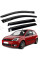 Дефлектори вікон вітровики для Ford Fiesta 2002-2008 5D Voron Glass