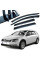 Дефлекторы окон ветровики HIC для Volkswagen B6 - B7 2005-2019 Variant Оригинал (VW25)