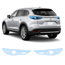 Антигравийная защитная бронепленка по лекалам для Mazda CX-9 TC facelift 2020-2023 - задние фонари стопы